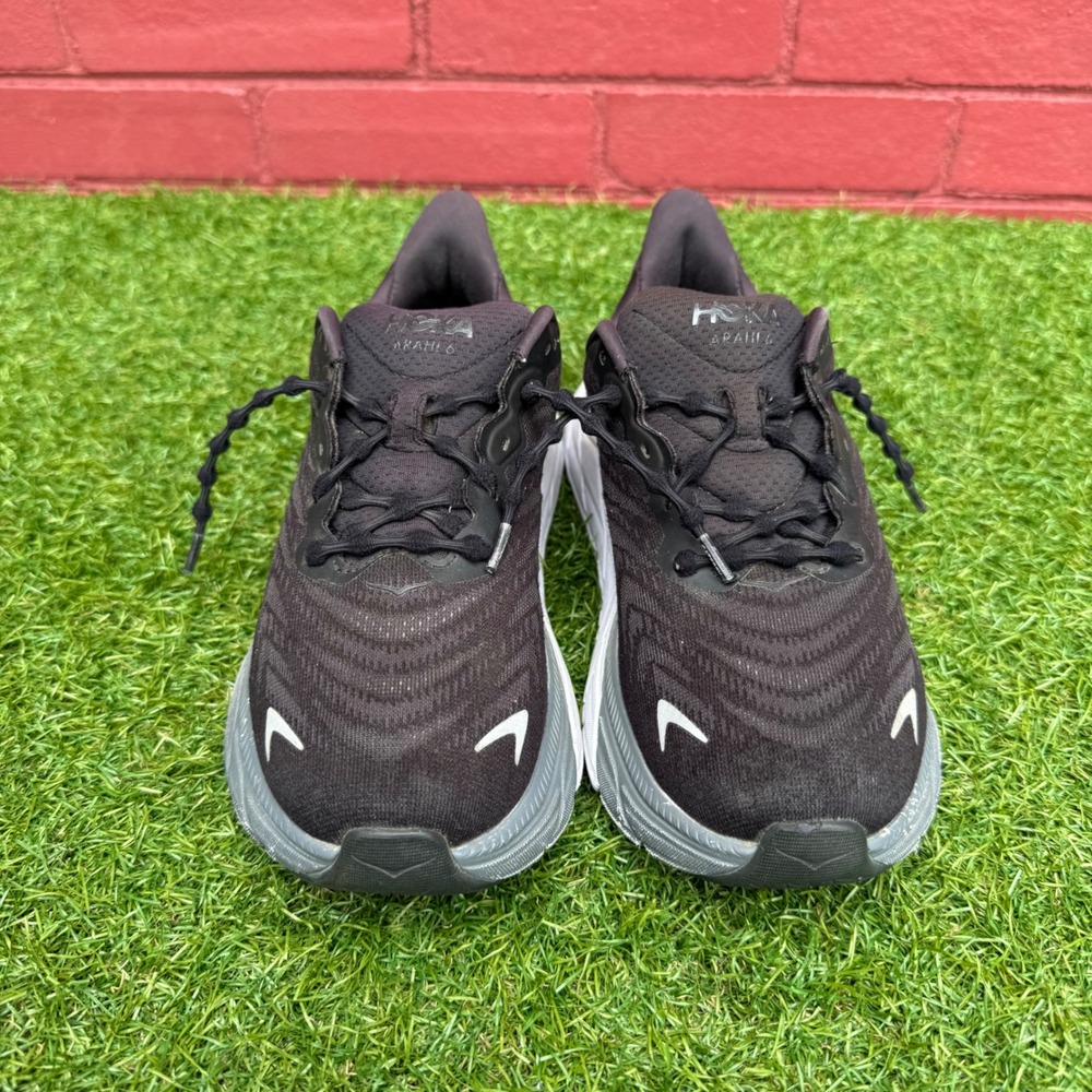 Hoka Black and Gray Athletic Shoes